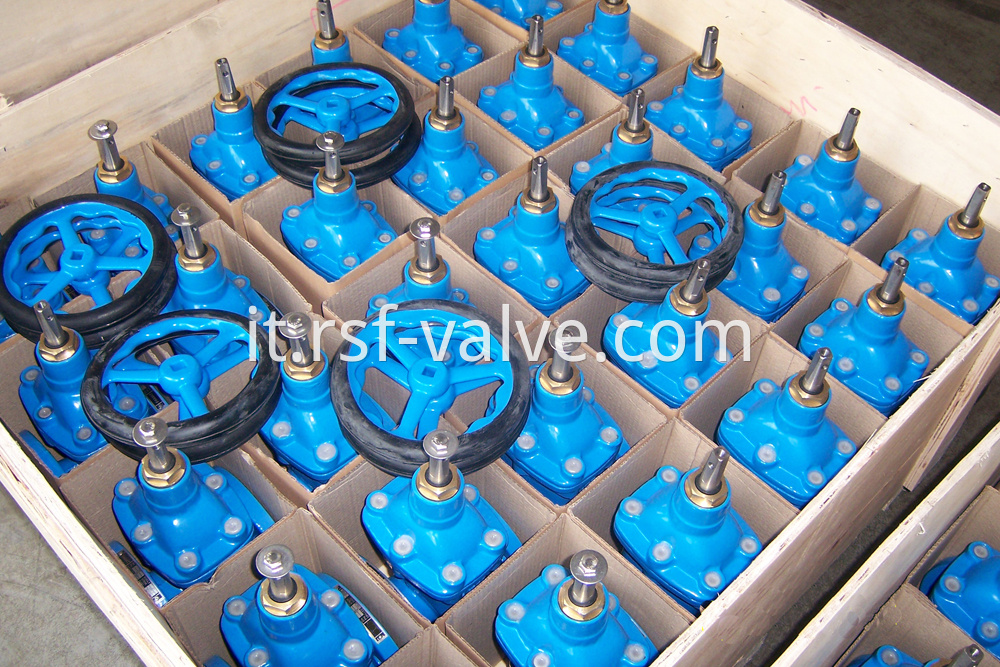 Resilient Gate Valve Handwheel Packaging